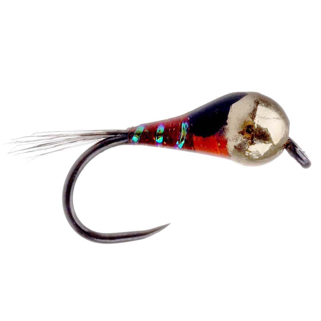 adh-fishing Nymphes - Perdigon Cinnamon Pearl Gold Tungsten Bead
