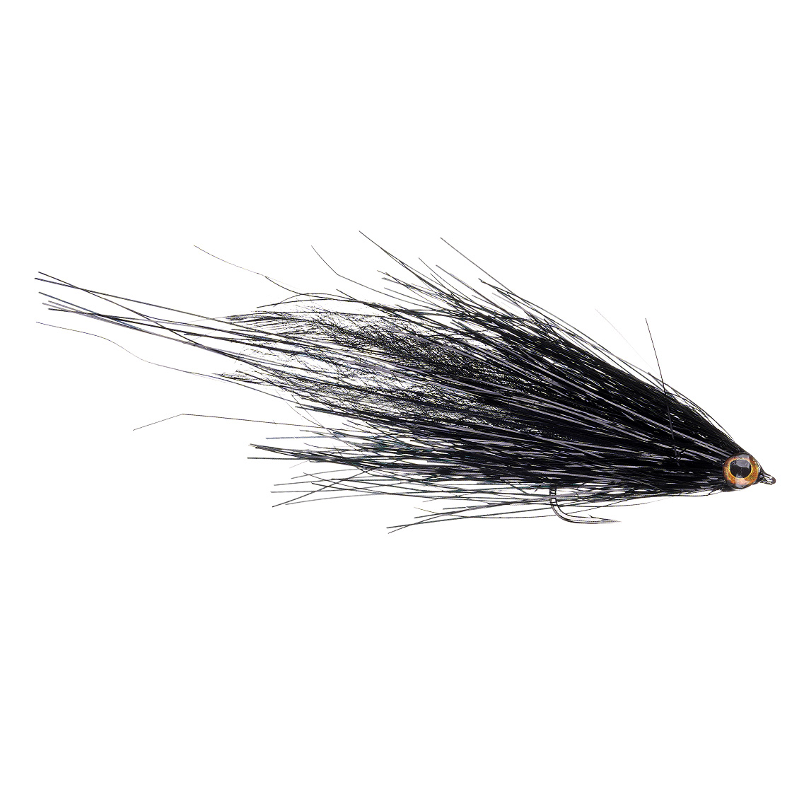 adh-fishing Streamer à brochet - Pike Flash Black Death