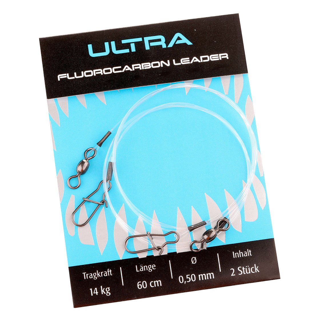 Climax Ultra Fluorocarbone Leader Bas de ligne pack de 2