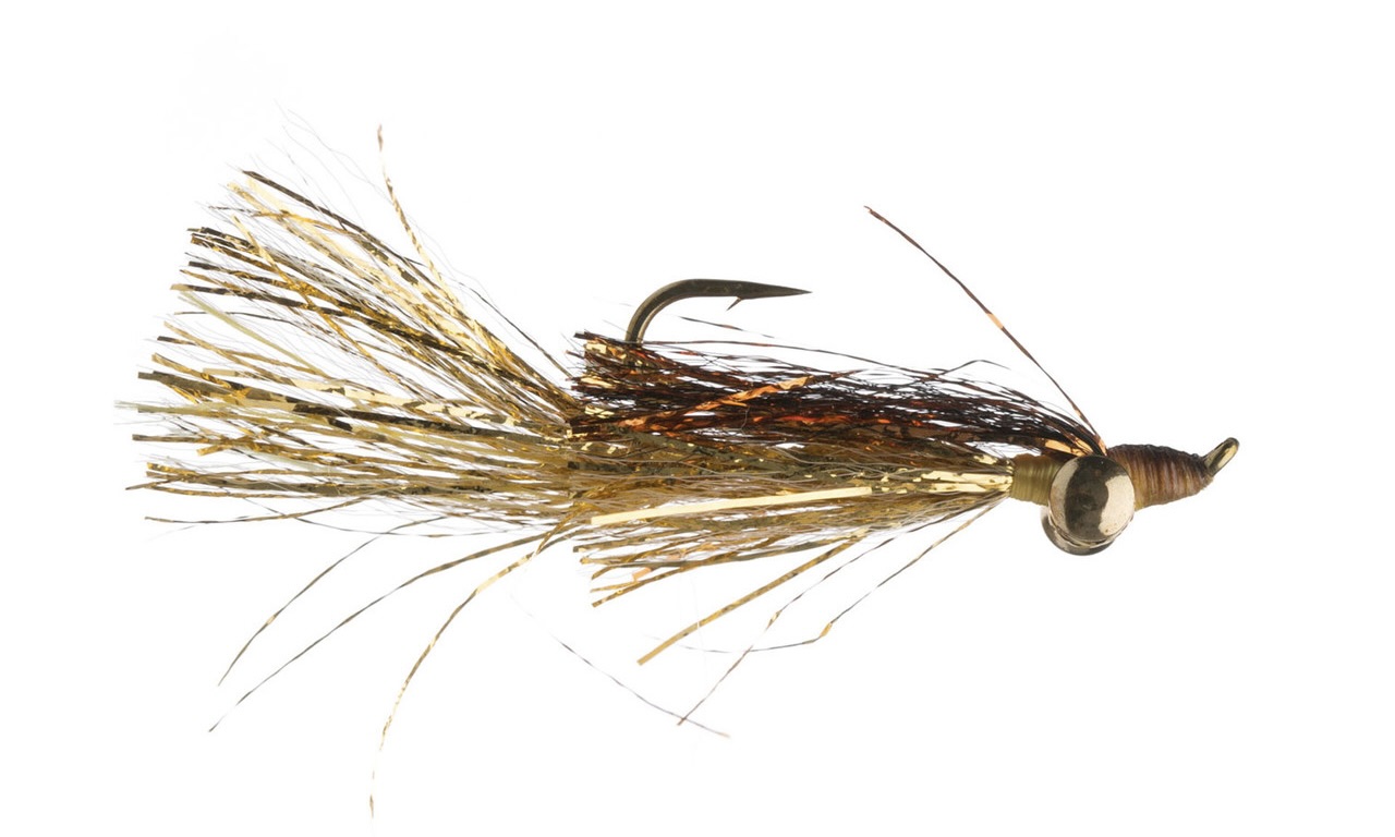 Umpqua Streamer Kreelex Minnow Coppar Gold Tinseli