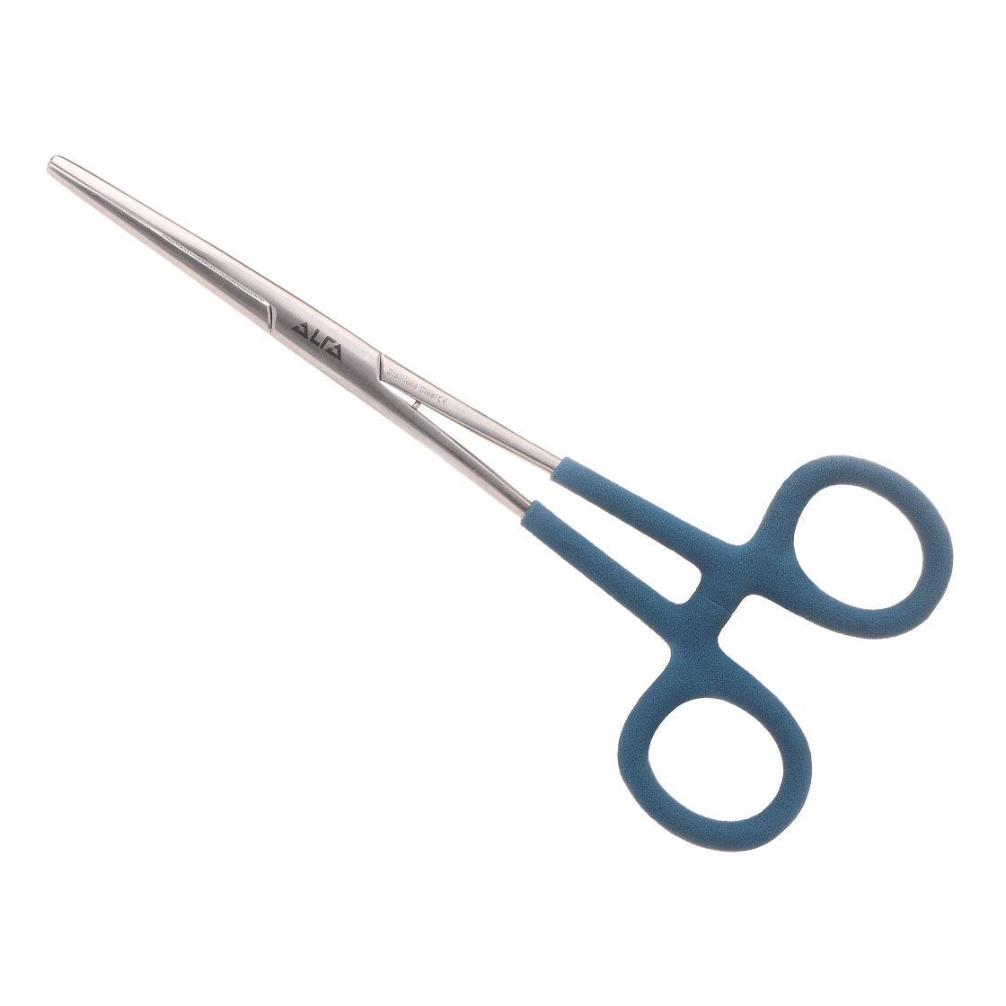 Alfa Predator Comfort Grip Pliers Straight Pince bleu sarcelle