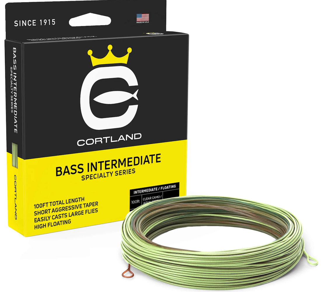 Cortland Bass & Pike Floating / Intermediate Ligne à mouche