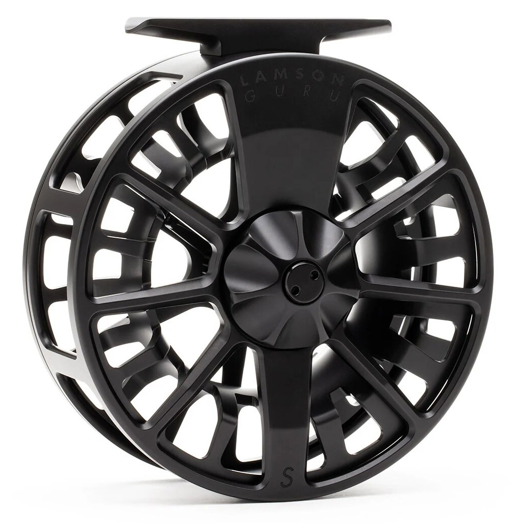 Moulinets de mouche Lamson Guru S-Series HD - blackout
