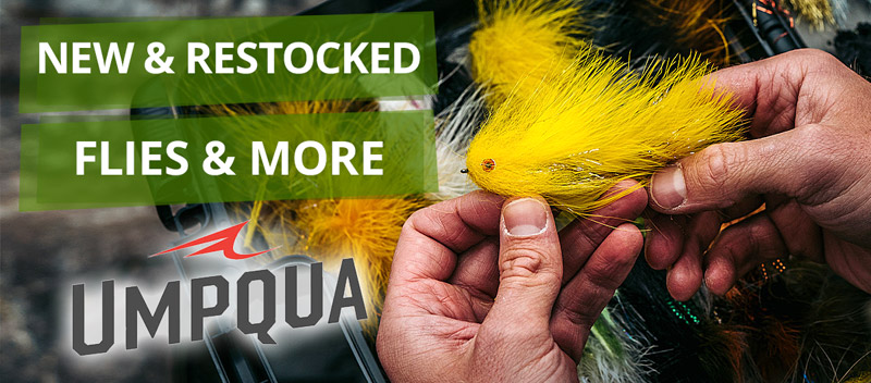 New & Restocked: UMPQUA Flies & more