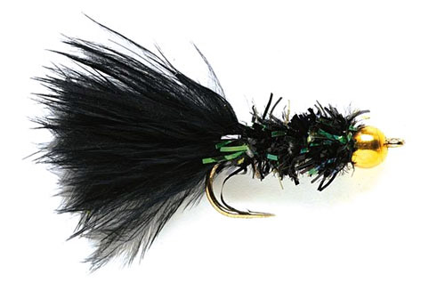 Fulling Mill Streamer - Cactus Fly noir