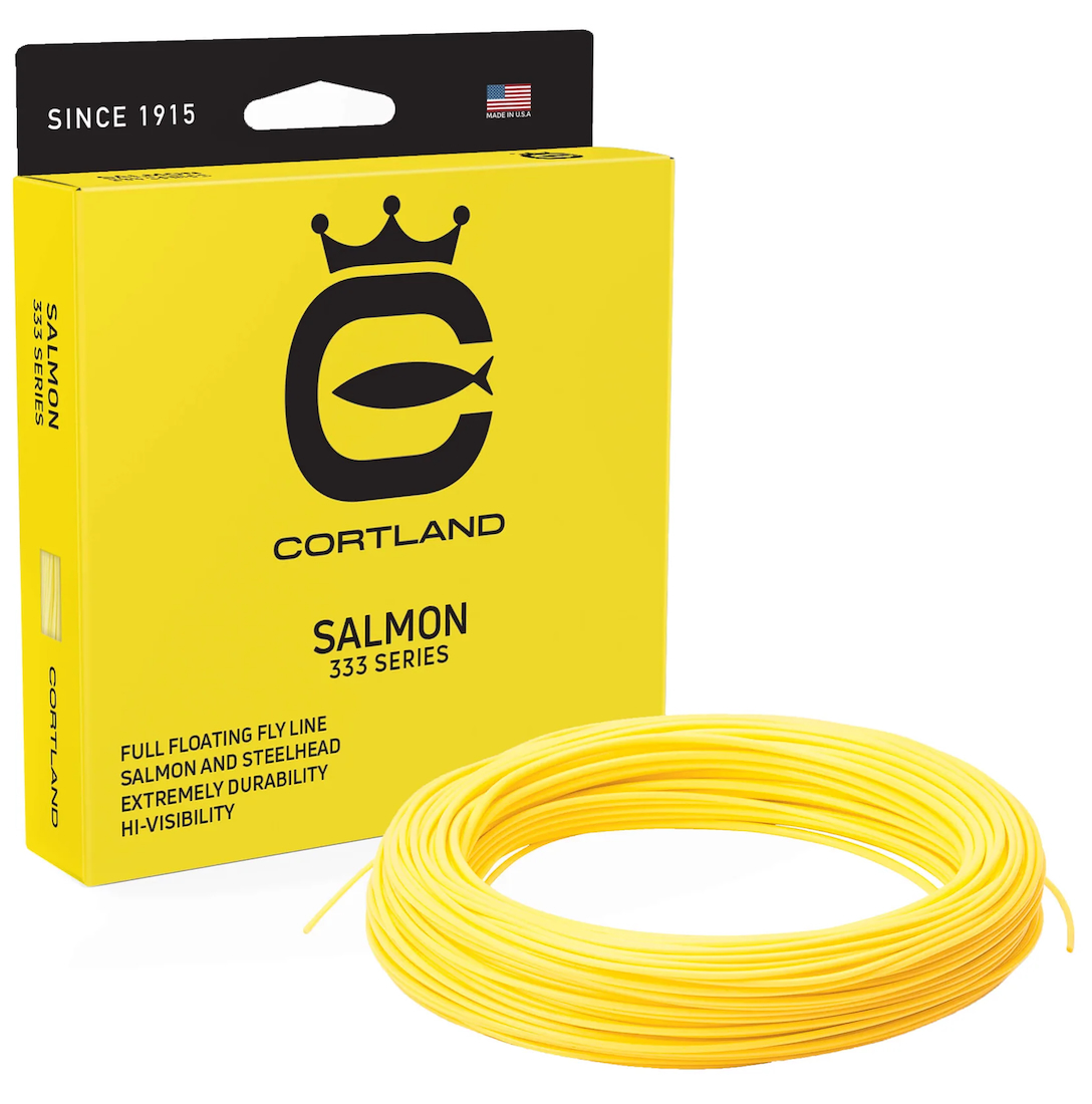 Cortland 333 Salmon and Steelhead Singlehand Marigold Yellow Ligne à mouche