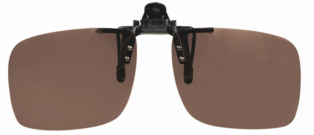 Traper Clip On Clip de polarisation Brown à fixer sur les lunettes