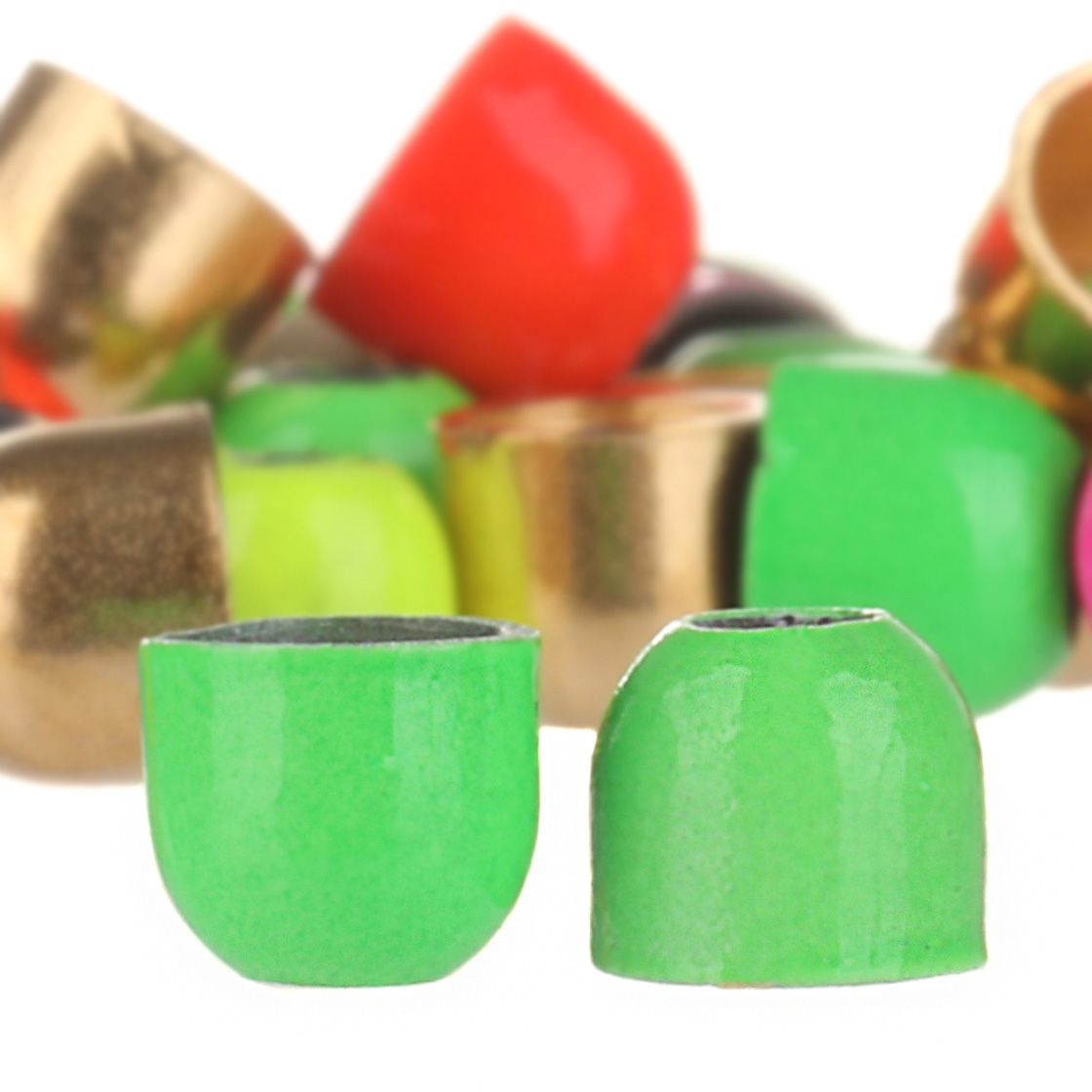 Tungsten Coneheads 2,0mm perçage pour tubes et hameçons 10pc