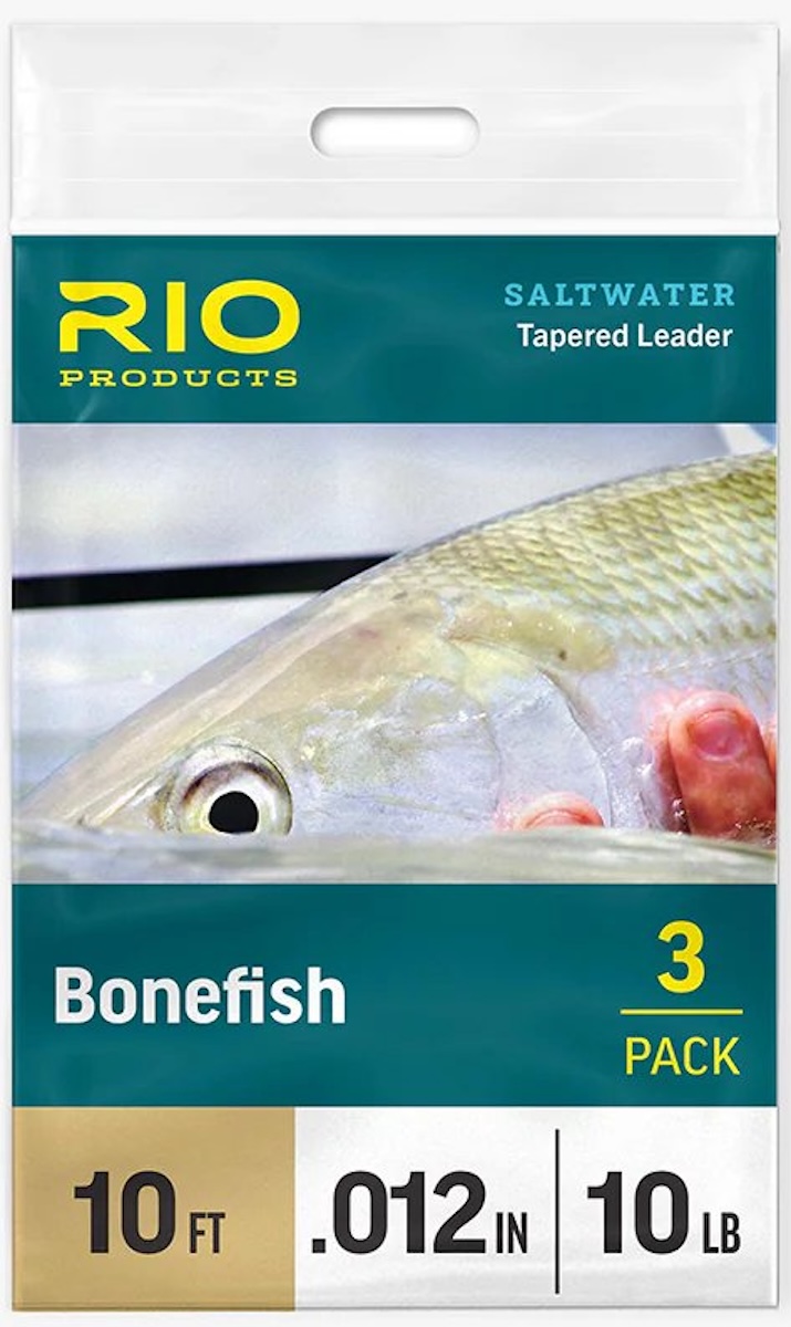 Rio Bonefish Tapered Leader 3 pc Pack Bas de ligne
