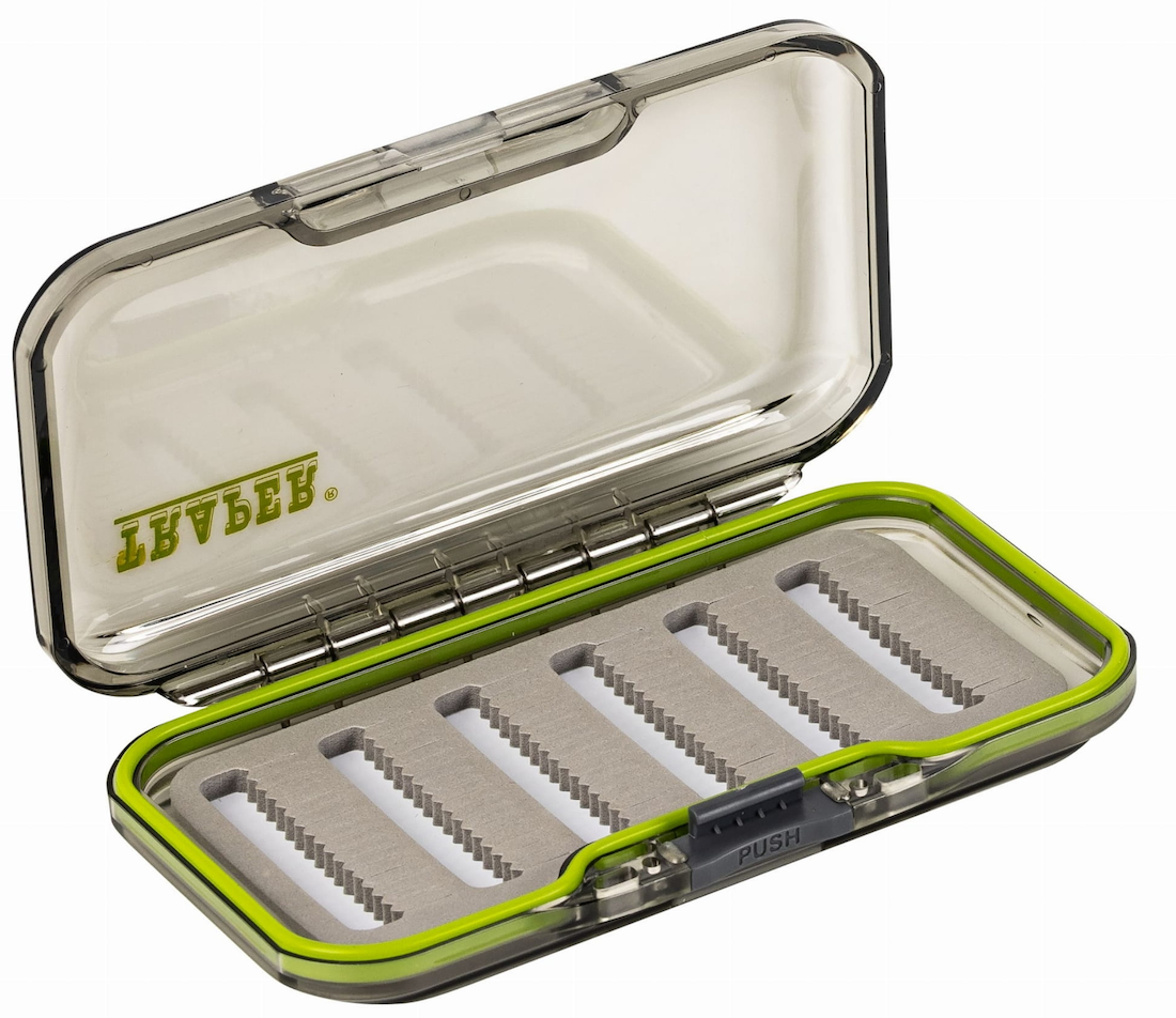 Traper Dryfly Push Open Box 158 x 86 x 26mm Boîte à mouches sèche