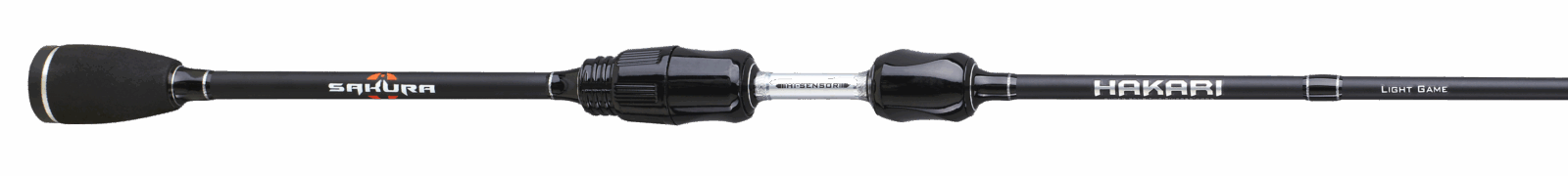 SAKURA HAKARI Soild Tip Light Game Canne à lancer HAKS 802 M 2,44 m - 4-18 g Fuji Components 2 pc