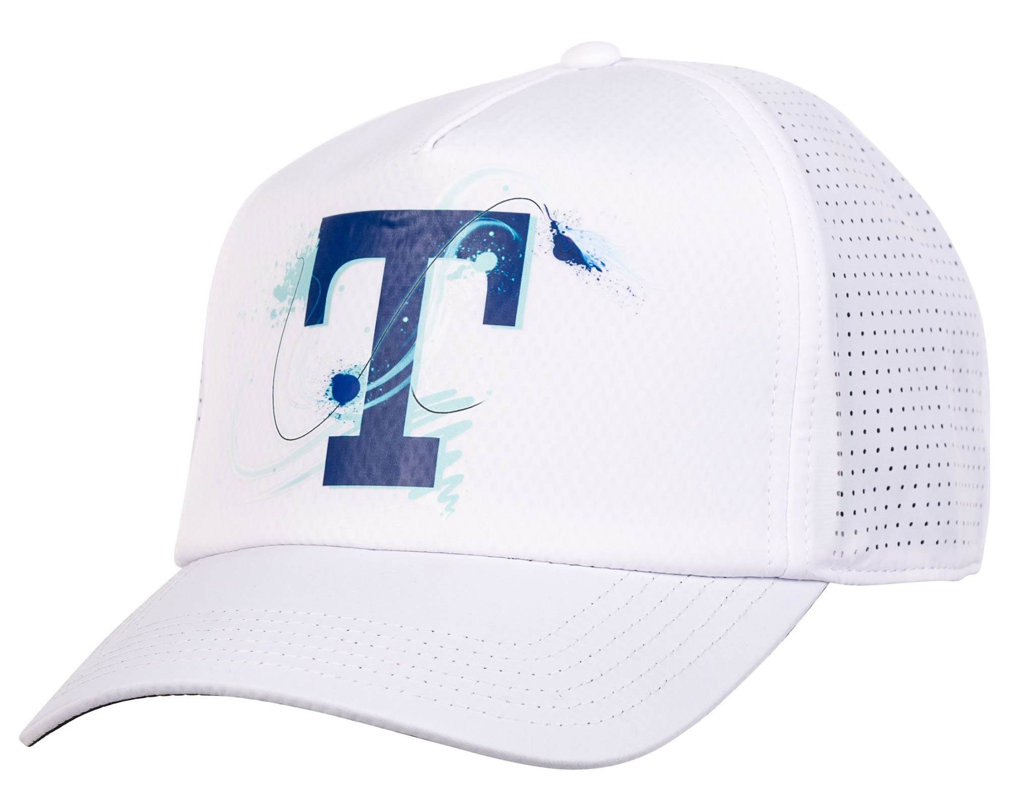 Traper Cap Solar Pro UPF 50+ Logo blanc