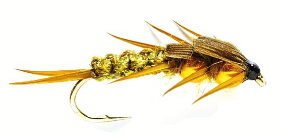 Nymphes Fulling Mill - Golden Nugget Creeper olive