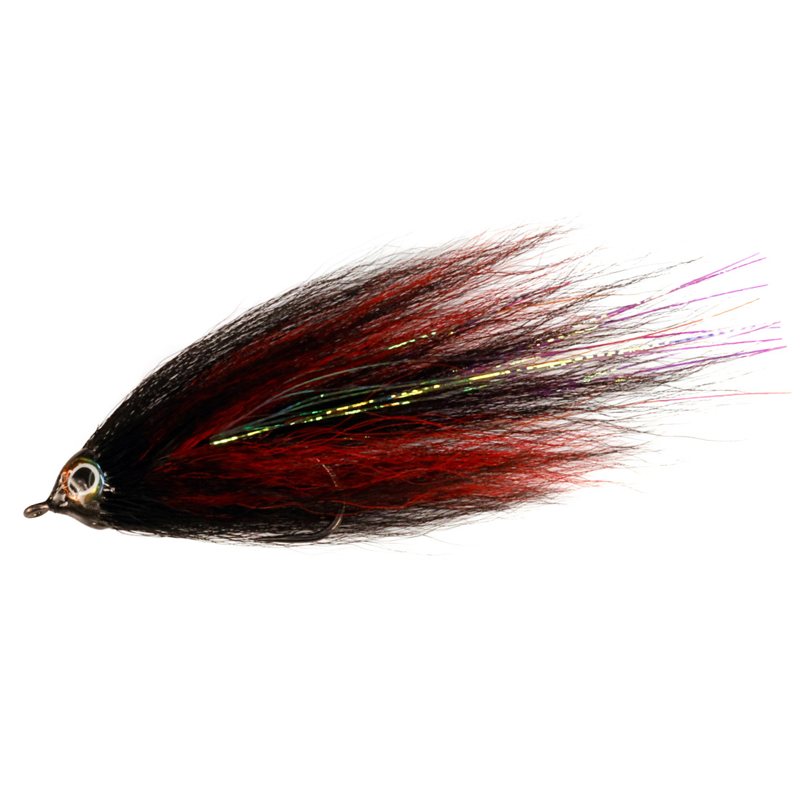 Catchy Flies Streamer - Pikebuck noir & rouge