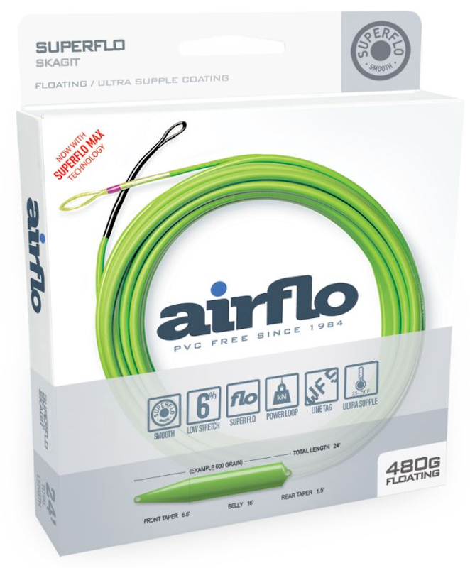 Airflo Skagit - Floating Belly - tête de tir à deux mains Skagit