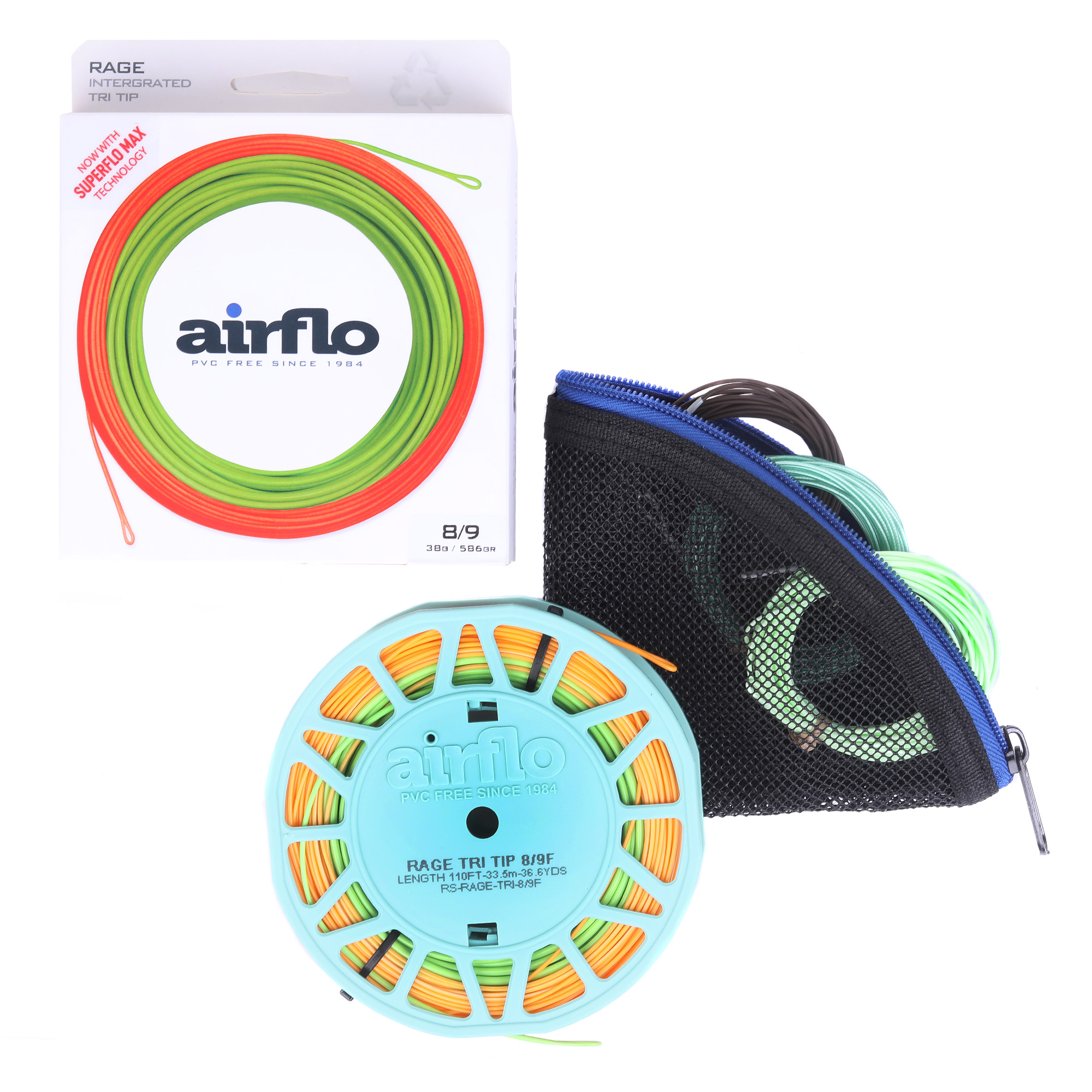 Airflo Rage Tri Intergrated Kit - Speyline avec 3 pointes interchangeables