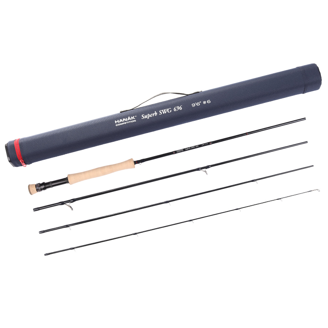 Hanak Superb SWG Seatrout & Streamer Special Graphène Edition Cannes à mouche à une main