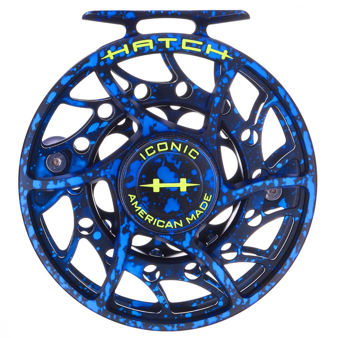 Hatch Limited Custom Dark Matter Iconic Reel Mid Arbor moulinets de mouche