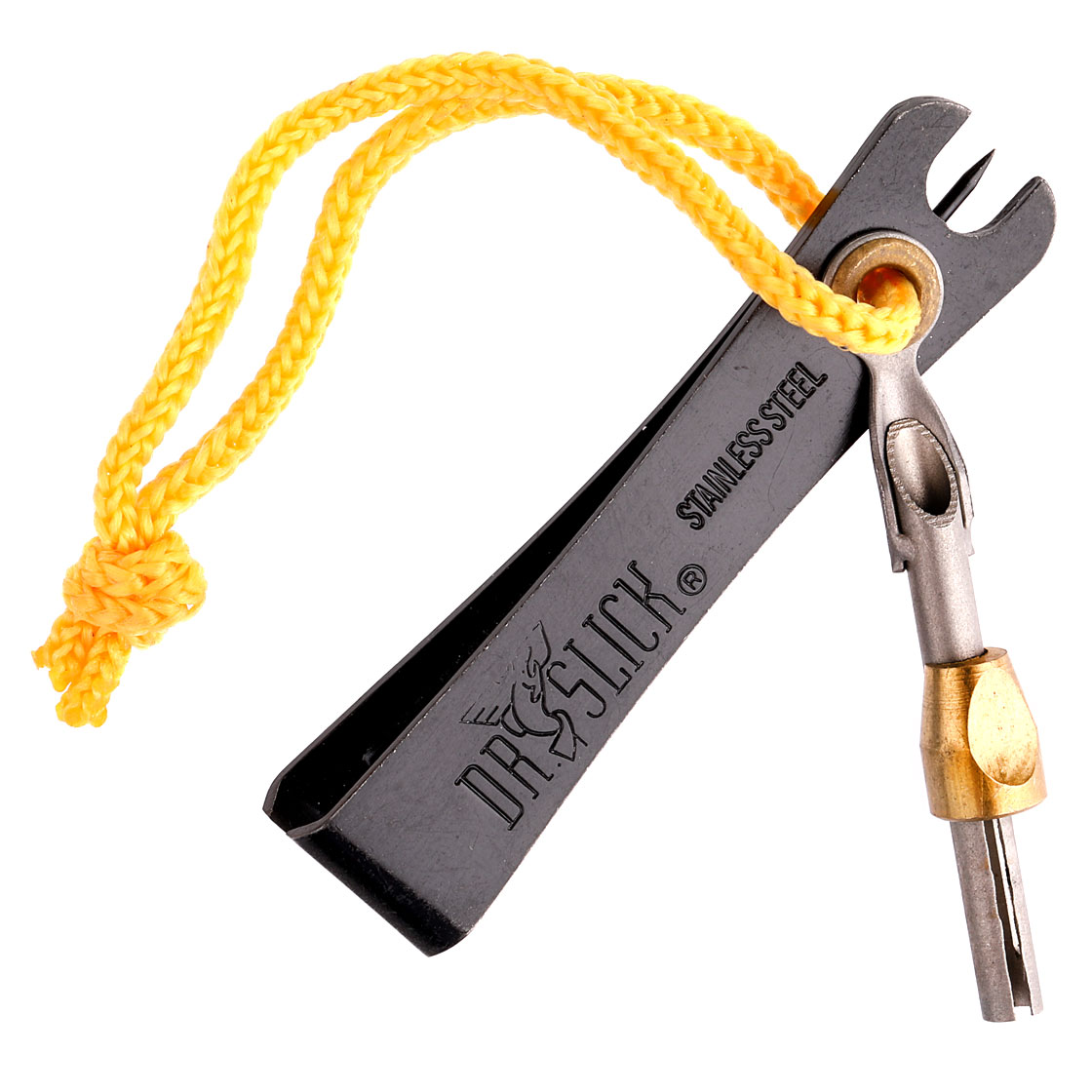 Dr. Slick Nipper Pin, File & Knot Tyer Coupe-fil noir