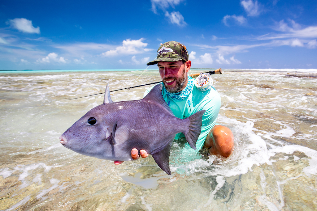YT-Video-Permit-Triggerfish4 - Fit fürs Salzwasser! Tipps & Tricks fürs Fliegenfischen in den Tropen. Permit/Triggerfish