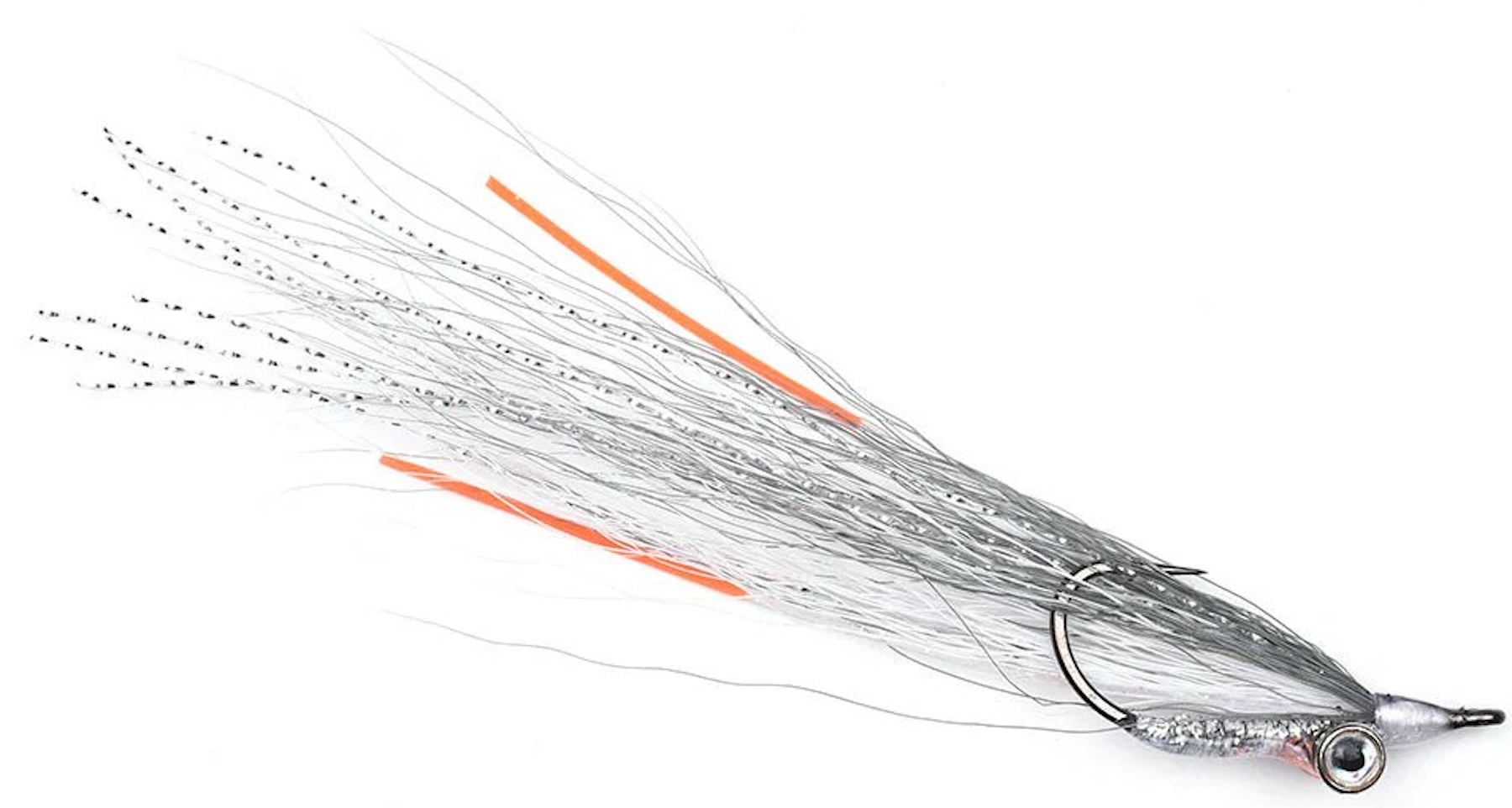 Vision Perch - Ahven Clouser 1 Silver #4 Streamer pour perche