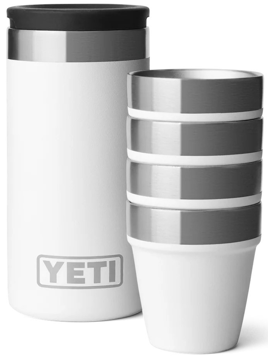 Yeti Rambler Shot Glasses white