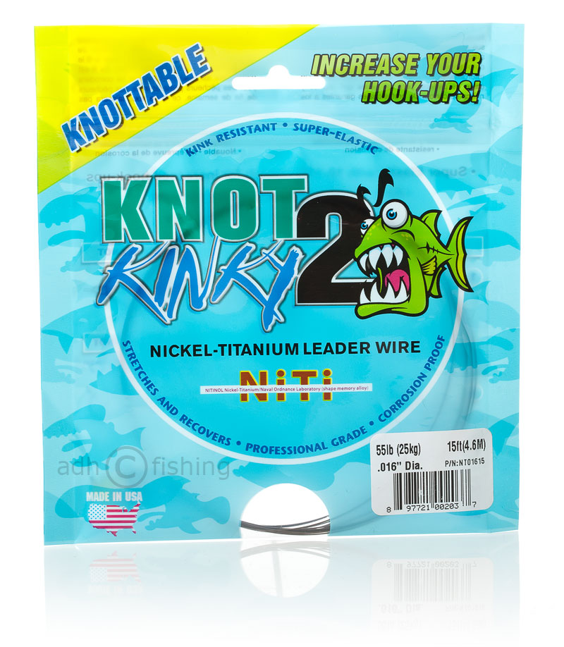 Knot2Kinky Nickel Titane Bas de ligne Fil de fer