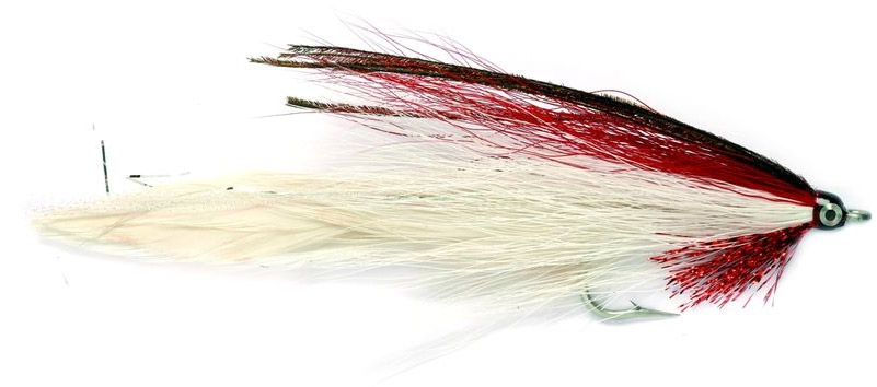 Fulling Mill Streamer - Déceveur rouge/blanc