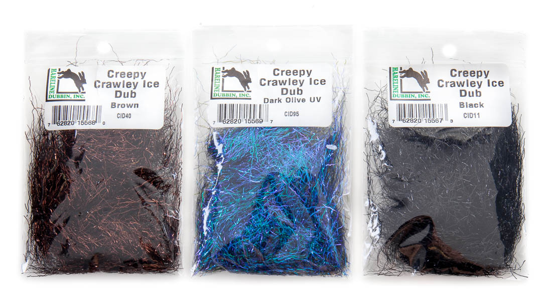 Hareline Creepy Crawley Ice Dubbing