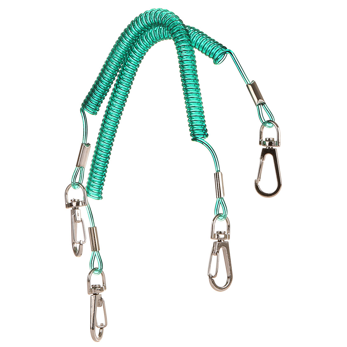 Dr. Slick Clamp Buddy Bungee Lanyard 10" Sangle de sécurité, pack de 2