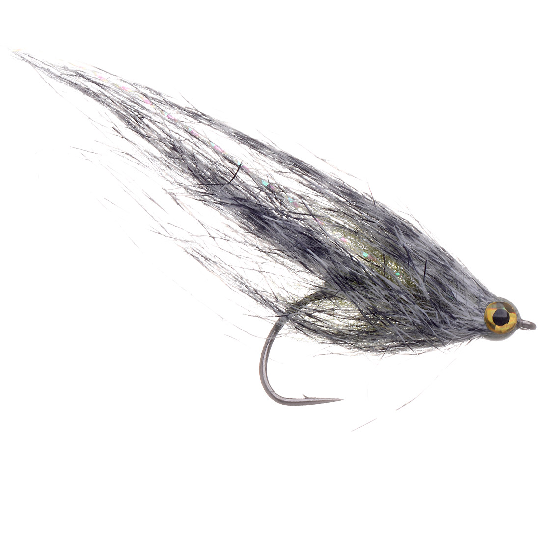 Superflies Craft Fur Baitfish Speckled Olive Ahrex Streamer Mouche à truite de mer #4