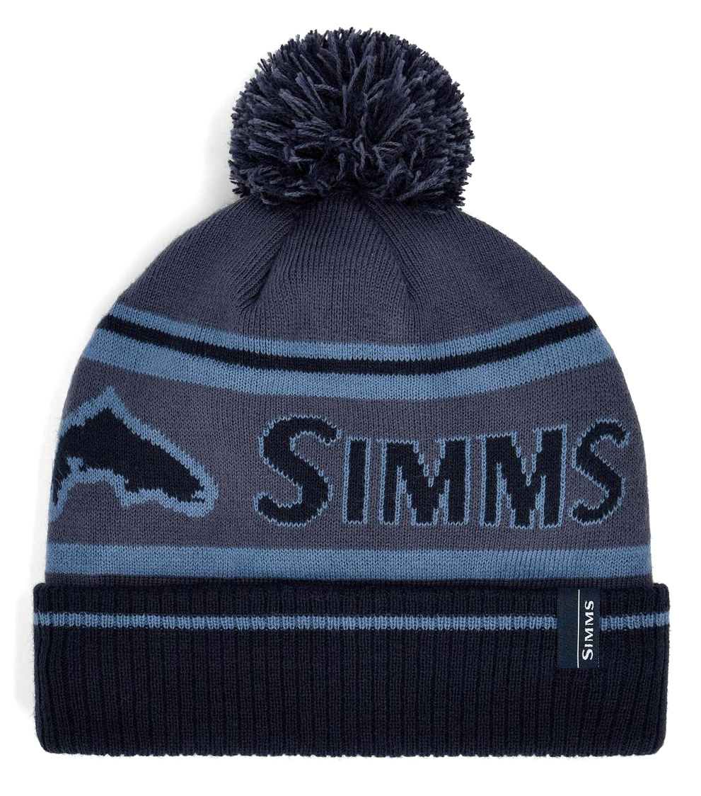 Simms Tip-Up Pom Bonnet Huckleberry