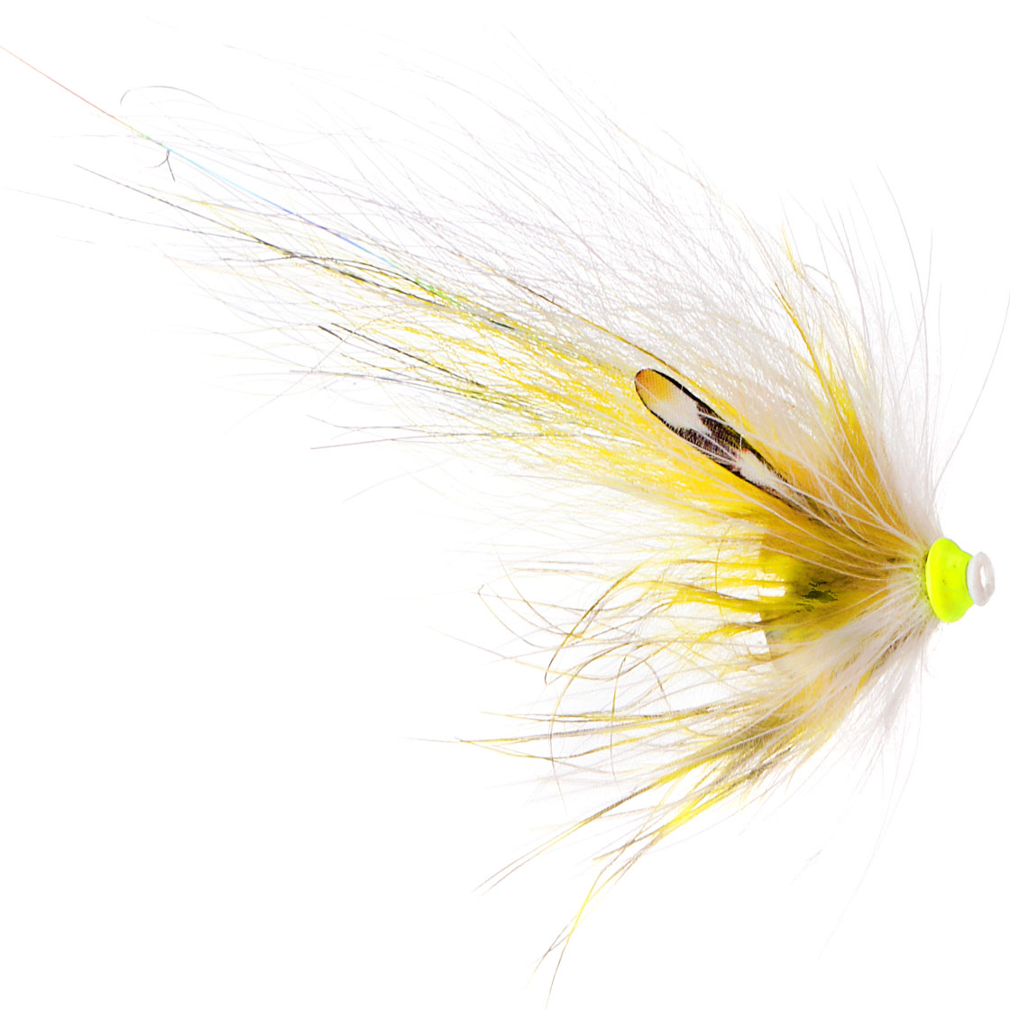 Frödin Flies Mouche tubulaire BTT Nobody Series - Yellow White Wing
