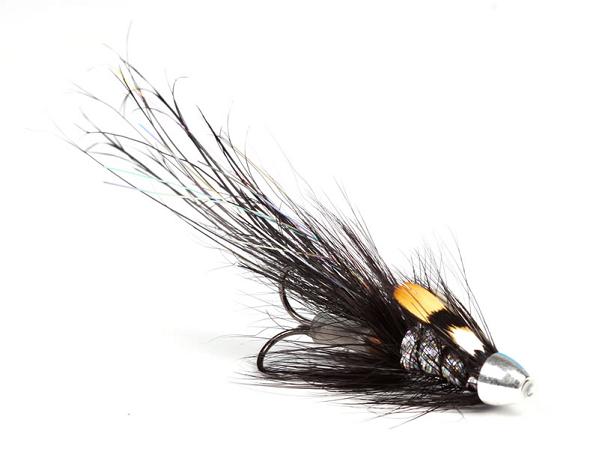 Guideline Mouche à tube Pot Belly Pig Black & Silver