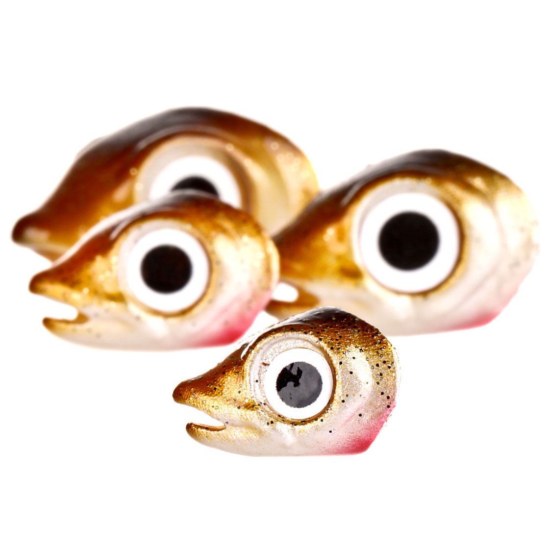 Ver Tête de poisson 3D Fishmask or