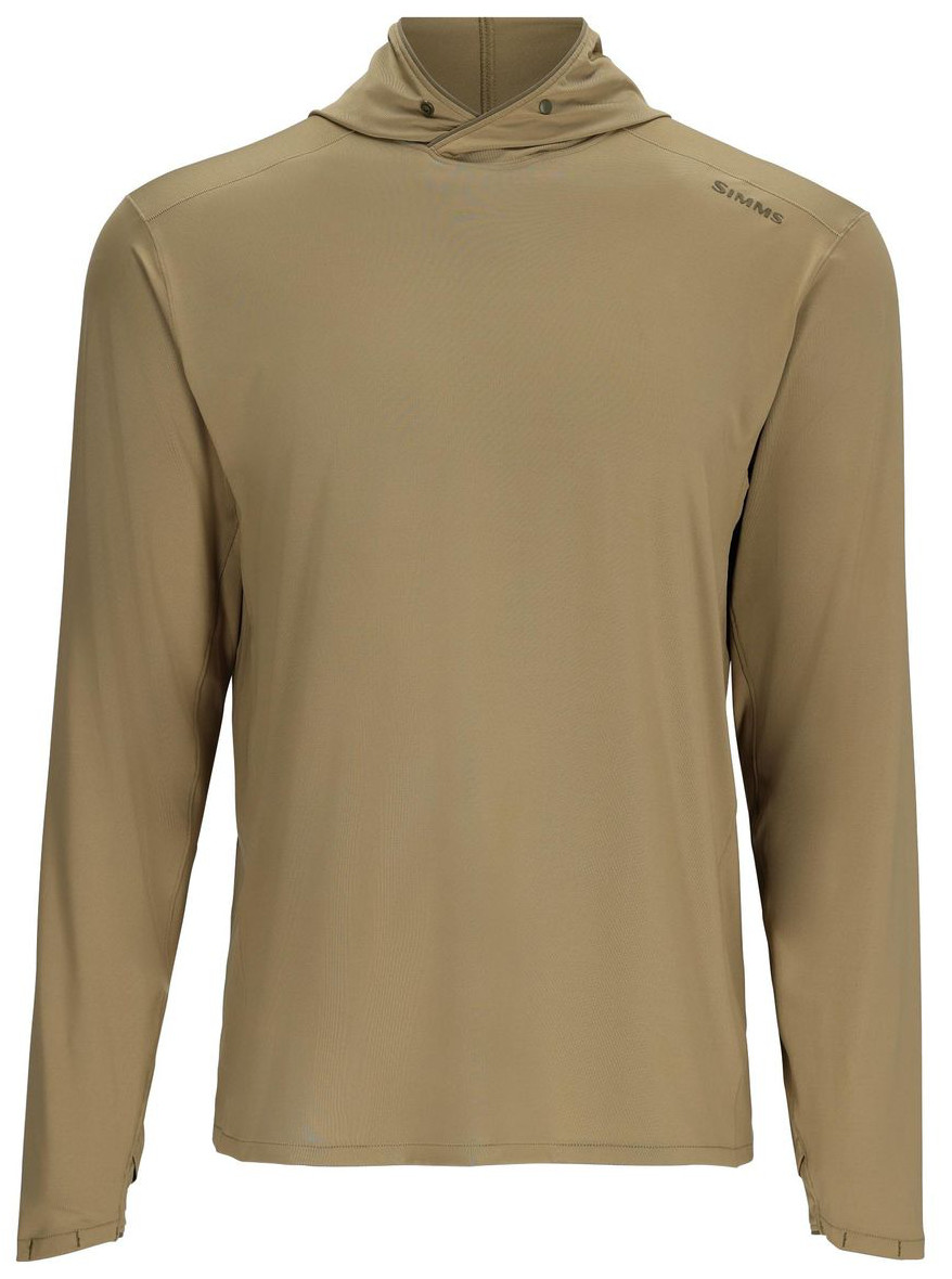 Simms Solarflex Hoody chemise à manches longues bay leaf