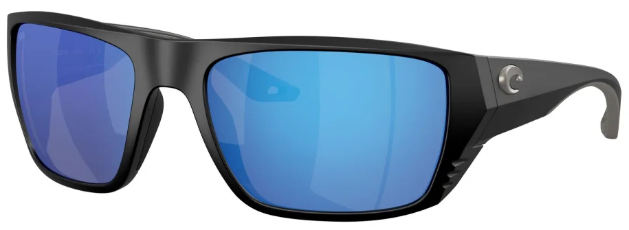 Costa lunettes polarisantes Finlet Matte Black (Blue Mirror 580G)