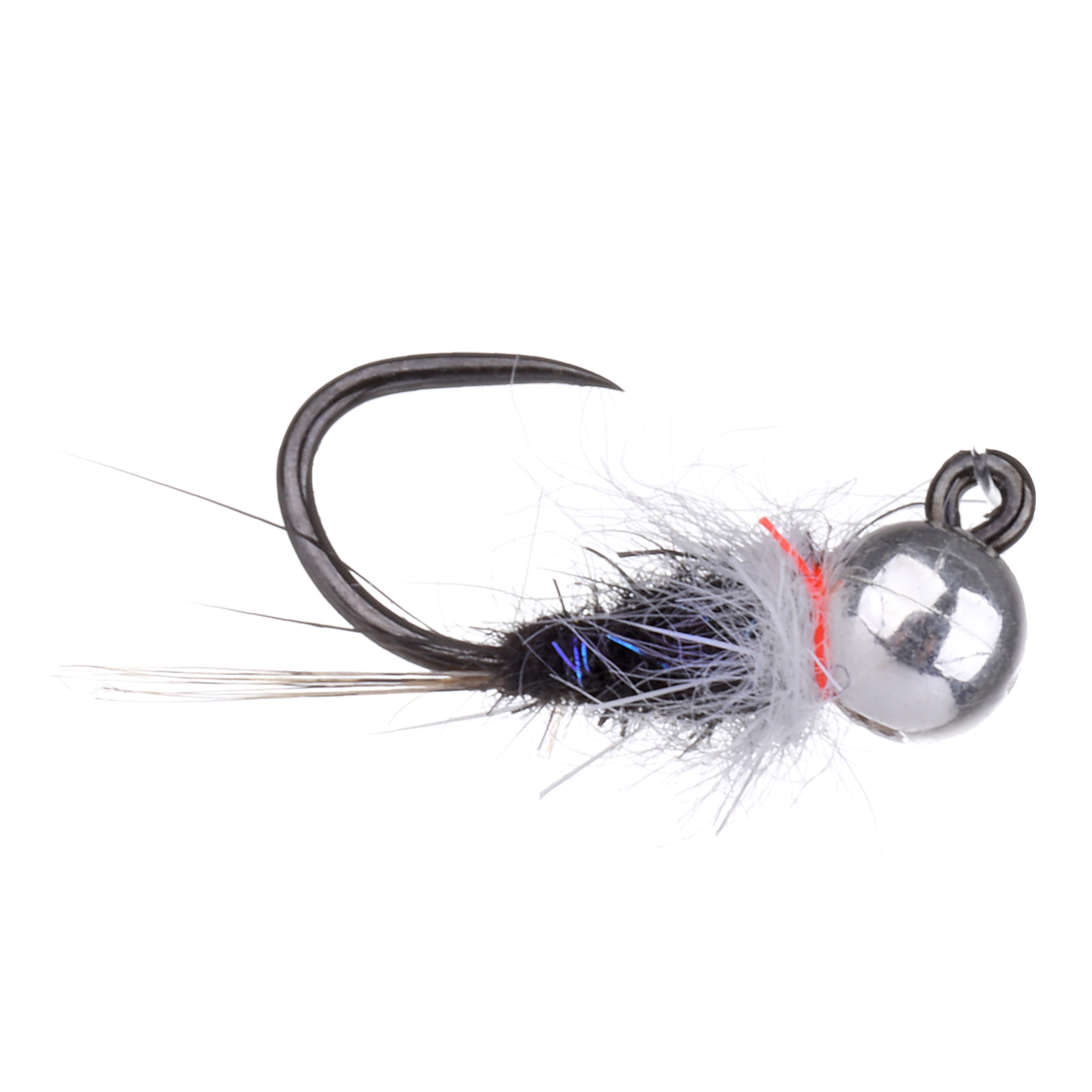 The Fly Emporium Nymphes Black White Barbless