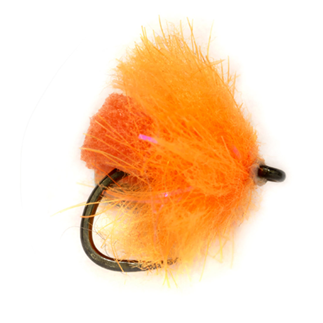 Nymphes Fulling Mill - Croston's Mini Egg Fab Comp Orange Barbless