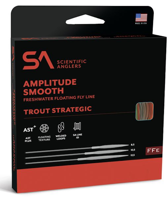 Scientific Anglers Amplitude Smooth Trout Strategic 8.5 WF ligne à mouche flottante