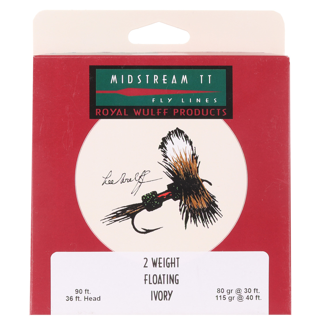 Royal Wulff Midstream Triangle Taper Floating WF ligne à mouche Ivory