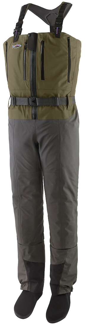 Patagonia M's Swiftcurrent Expedition Zip Front Cuissardes avec fermeture éclair BSNG - Basin Green