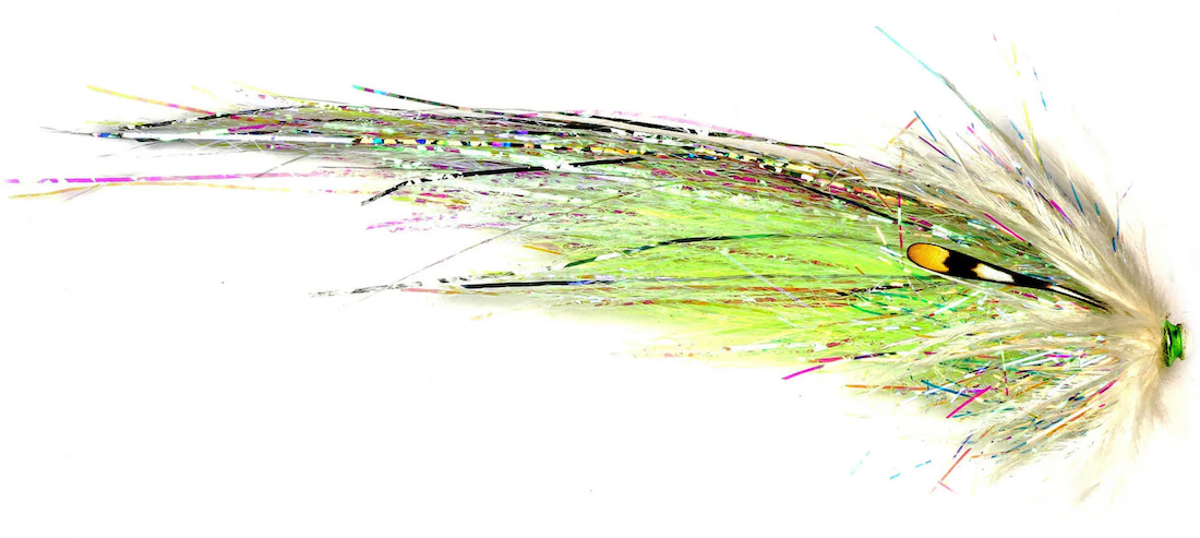Frödin Flies Mouche tubulaire Flash Wing Series - Diamond Pearl