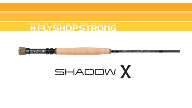 Echo Shadow X Euro Nymph Cannes à mouche à une main