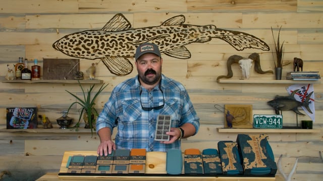Tacky Original boîte à mouches RiverMag baja blue