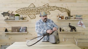 Fishpond Confluence Net Release 2.0 Aimant d'épuisette avec ligne de sécurité gunmetal