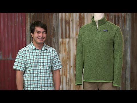 Patagonia M's Better Sweater 1/4 Zip Pullover BLK