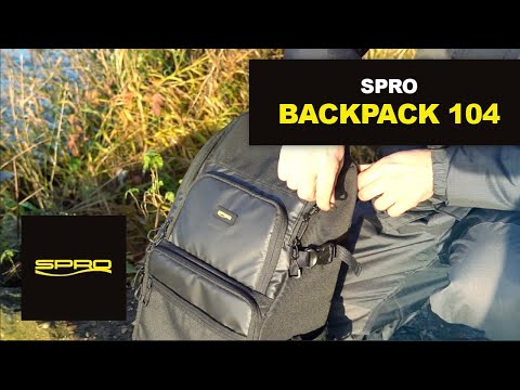 Sac à dos Spro avec 4 grandes boîtes Backpack 104