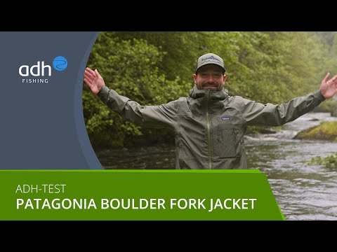 Patagonia Boulder Fork Veste de pluie et de wading BLK