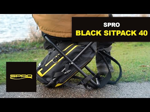 SPRO sac à dos imperméable de 40 litres avec chaise SITPAK 40